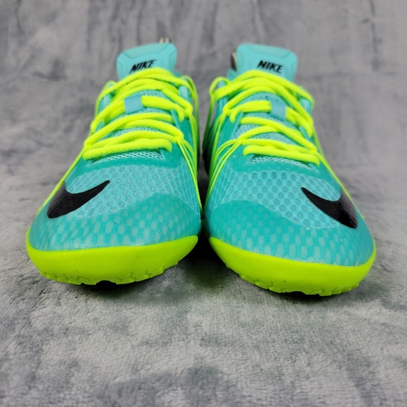 Nike Free 1.0 Cross Bionic‎ Teal Cross Training Shoes Women Size 7.5 718841-400 - Picture 2 of 9